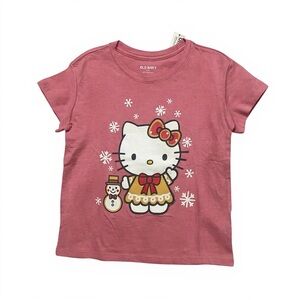 Old Navy Pink Hello Kitty Kids T-Shirt - Size: 8/Medium - NWT